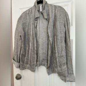 Inizio skirt and jacket Italian linen size L